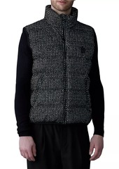 Mackage Fisher Chevron & Houndstooth Down Vest