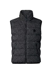 Mackage Fisher Chevron & Houndstooth Down Vest