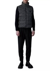 Mackage Fisher Chevron & Houndstooth Down Vest