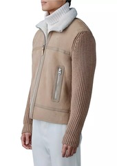 Mackage Jonathan Wool Shearling Jacket