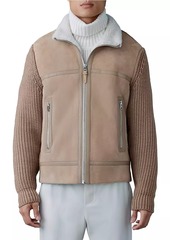 Mackage Jonathan Wool Shearling Jacket