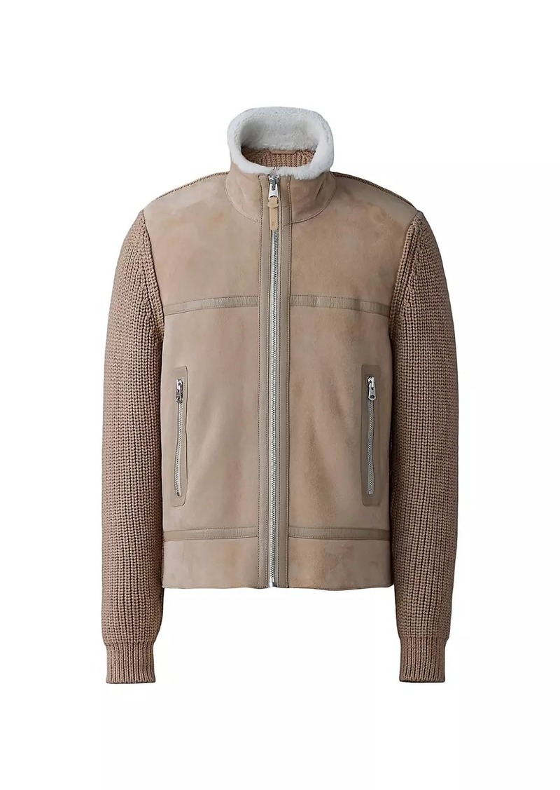 Mackage Jonathan Wool Shearling Jacket