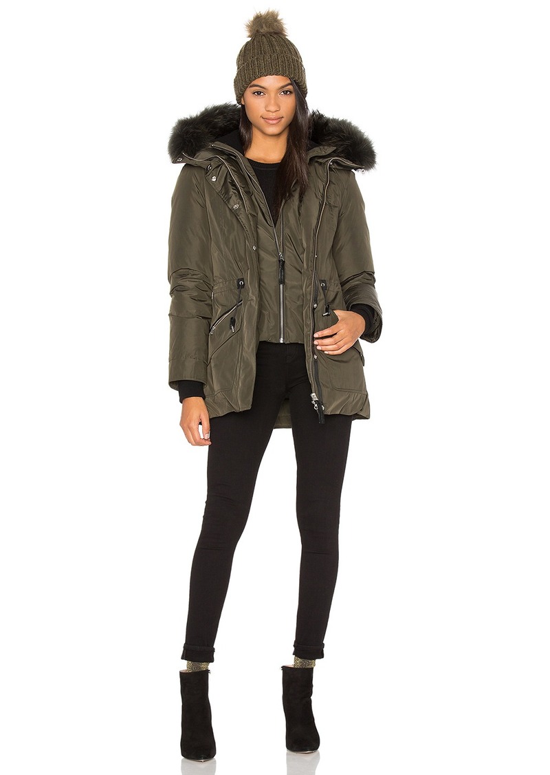 Mackage Mackage Katryn Asiatic Raccoon Fur Coat | Outerwear