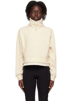 MACKAGE Off-White Monroe Zip Sweater