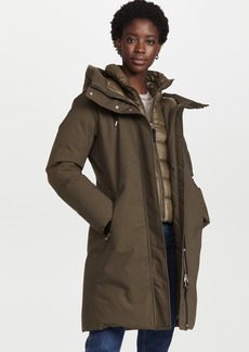 mackage ilena layered puffer jacket