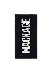 Mackage Womens Two-tone Graphic Winter Scarf