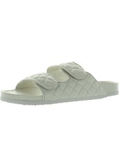 Madden Girl Bria Womens Faux Leather Slip-on Slide Sandals