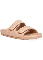 Madden Girl Bria Womens Faux Leather Slip-on Slide Sandals