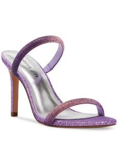 Madden Girl Beauty-r Two Band Stiletto Dress Sandals - Purple Multi