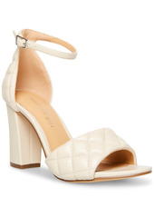 Madden Girl Blend-q Quilted Two-Piece Block-Heel Sandals