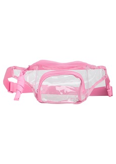 Madden Girl Clear Vinyl Belt Bag in Light Pink at Nordstrom Rack