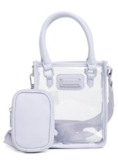 Madden Girl Clear Vinyl Crossbody Bag in Lavender at Nordstrom Rack