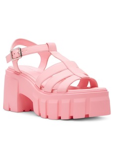Madden Girl Galexia Strappy Platform Fisherman Sandals - Pink