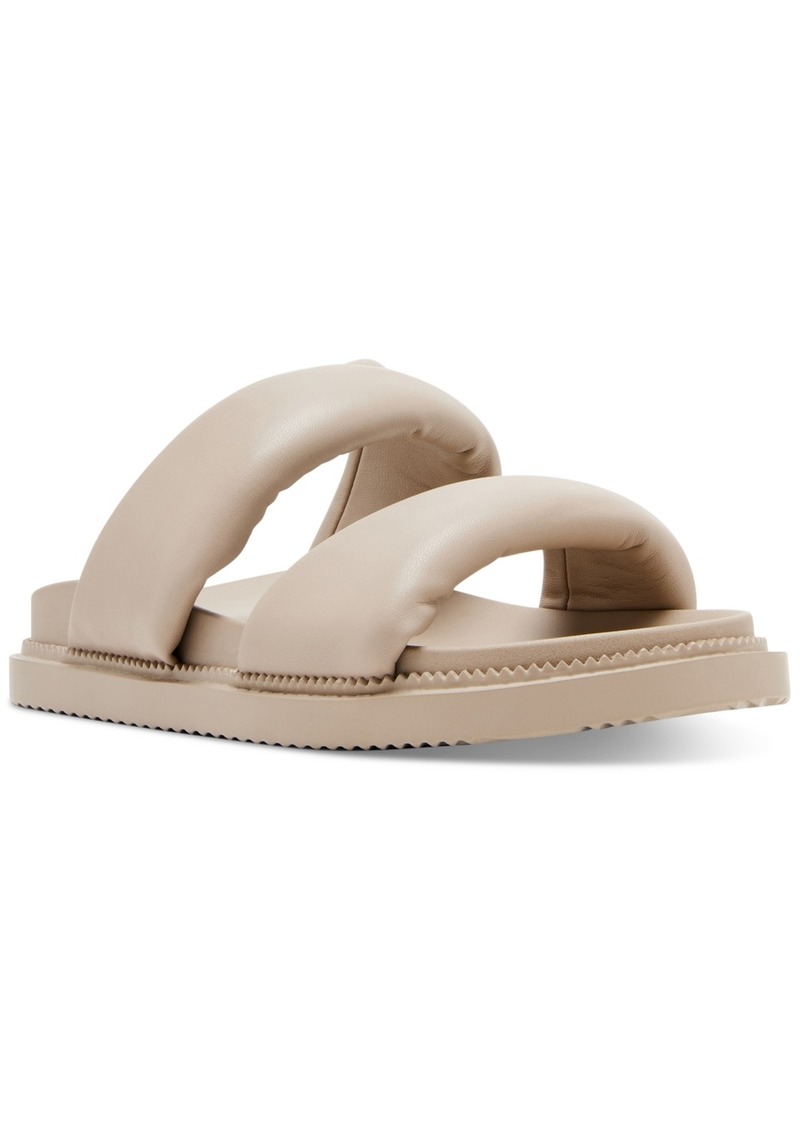 Madden Girl Minnie Footbed Slide Sandals - Taupe