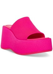 Madden Girl Nico Platform Wedge Sandals - Baby Pink
