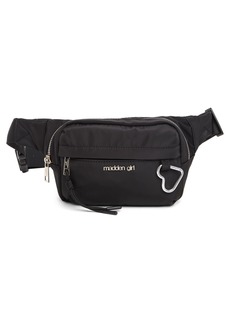 Madden Girl Nylon Belt Bag in Black at Nordstrom Rack