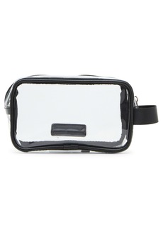 Madden Girl Savvy Clear Pouch - Black