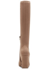 Madden Girl Wisee Block-Heel Knee-High Dress Boots - Light Taupe