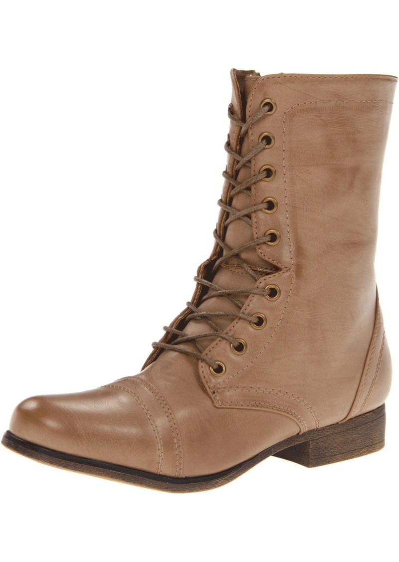 Madden Girl Women's Gamer Lace-Up Boot M US