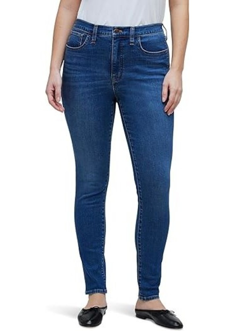 Madewell 10” High-Rise Roadtripper Authentic Skinny Jeans in Faulkner Wash