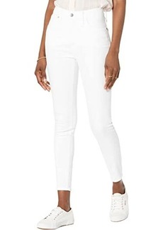 Madewell 9" Mid-Rise Crop Jeans in Pure White