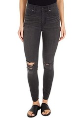Madewell 9'' Mid-Rise Skinny Jeans in Black Sea