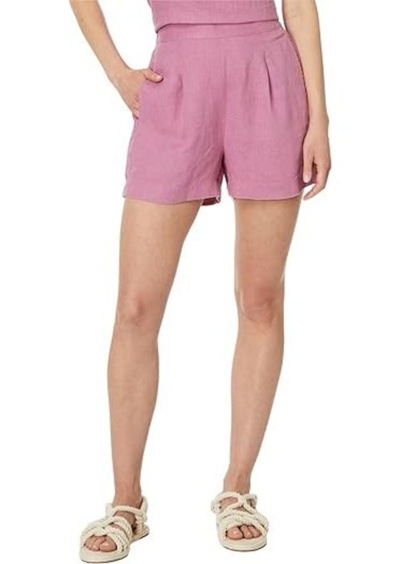 Madewell Clean Pull-On Shorts in 100% Linen