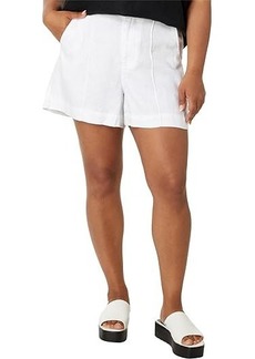 Madewell Clean Tab Shorts In Refined Linen