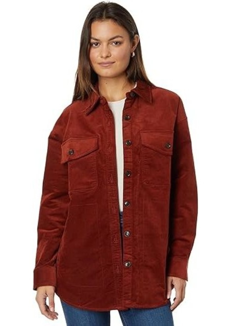 Madewell Corduroy Twill Oversized Shirt-Jacket