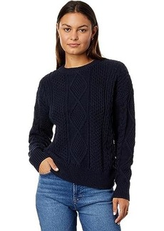 Madewell Cotton Cable Pullover
