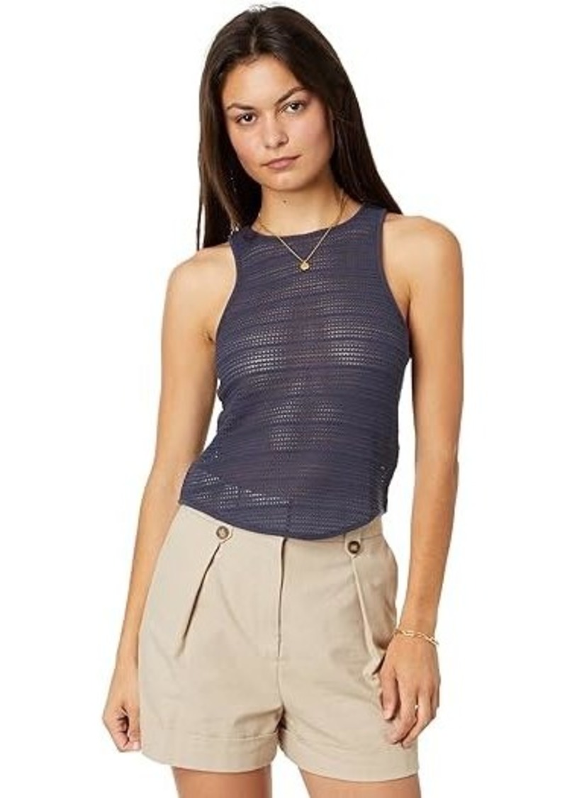 Madewell Crochet-Knit Cutaway Tank