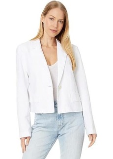 Madewell Cropped Blazer in 100% Linen