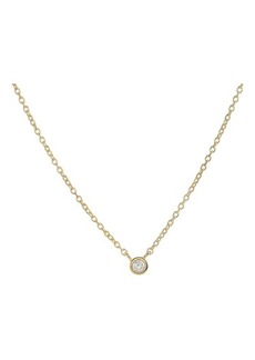 Madewell Demi Single Bezel Crystal Choker