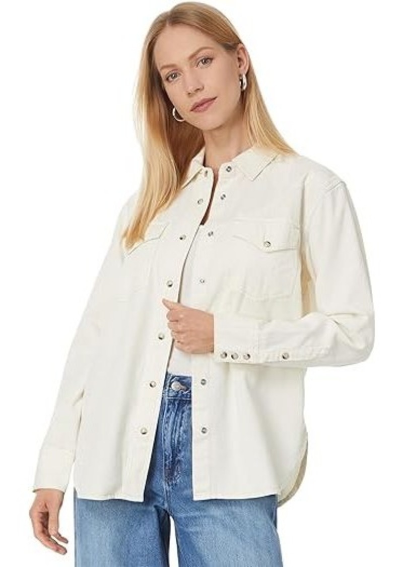 Madewell Denim Perfect Western Shirt Ecru