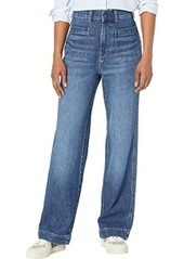 Madewell The Perfect Vintage Wide-Leg Jean in Keller Wash: Pocket Edition