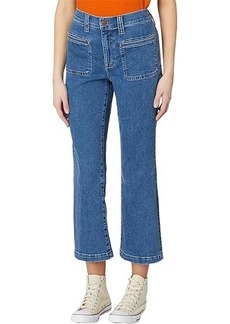 Madewell Kick Out Crop Jeans in Elkton Wash: Seam Edition
