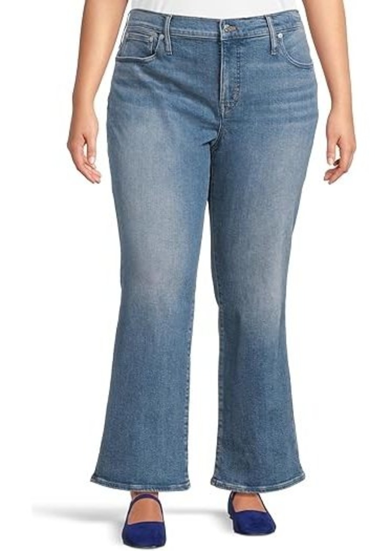 Madewell Kick Out Crop Jeans in Oneida Wash