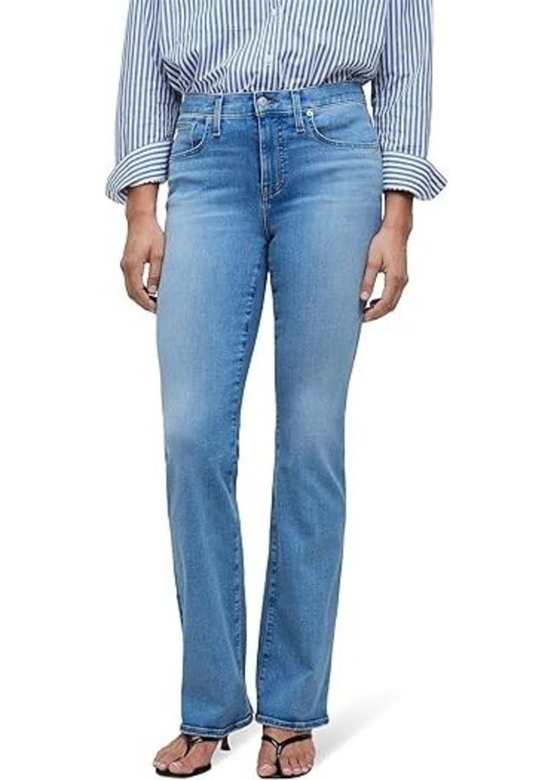 Madewell Kick Out Full-Length Jeans in Merrigan Wash: Crease Edition