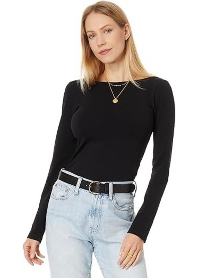 Madewell Long Sleeve Ballet Back Tee