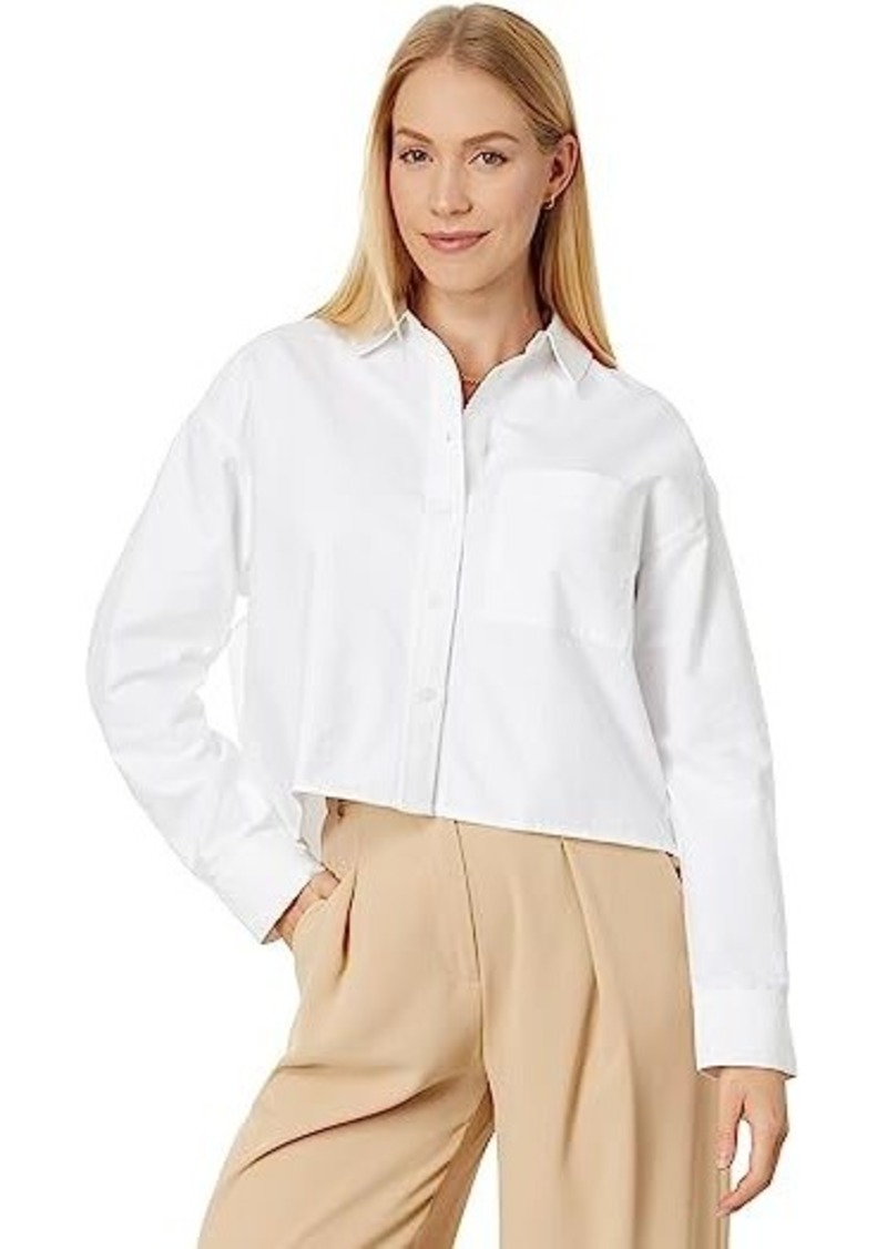 Madewell The Signature Oxford Crop Shirt