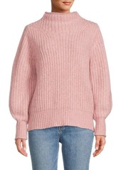 Madewell Loretto Mockneck Wool Blend Sweater
