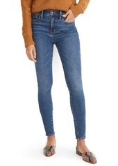 Madewell 10-Inch High Waist Skinny Jeans in Wendover at Nordstrom