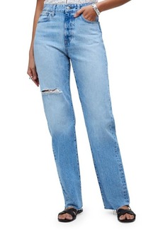 Madewell '90s Ripped Straight Leg Jeans