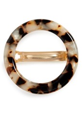 Madewell Acrylic Circle Barrette in Tort Multi at Nordstrom