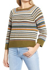 Madewell Beechwood Square Neck Sweater