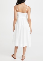 Madewell Cami Button Front Midi Dress
