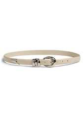 Madewell Chunky Metal Leather Belt