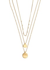 Madewell Coin Layered Necklace