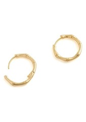 Madewell Demi Fine Bamboo Hoop Earrings