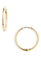 Madewell Demi-Fine Medium Hoop Earrings